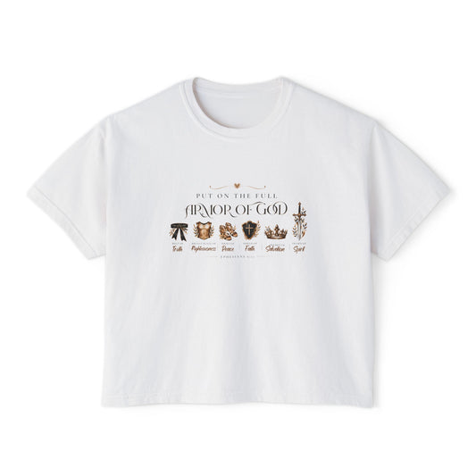 Armor of God | Women's Boxy Tee | Ephesians 6:11