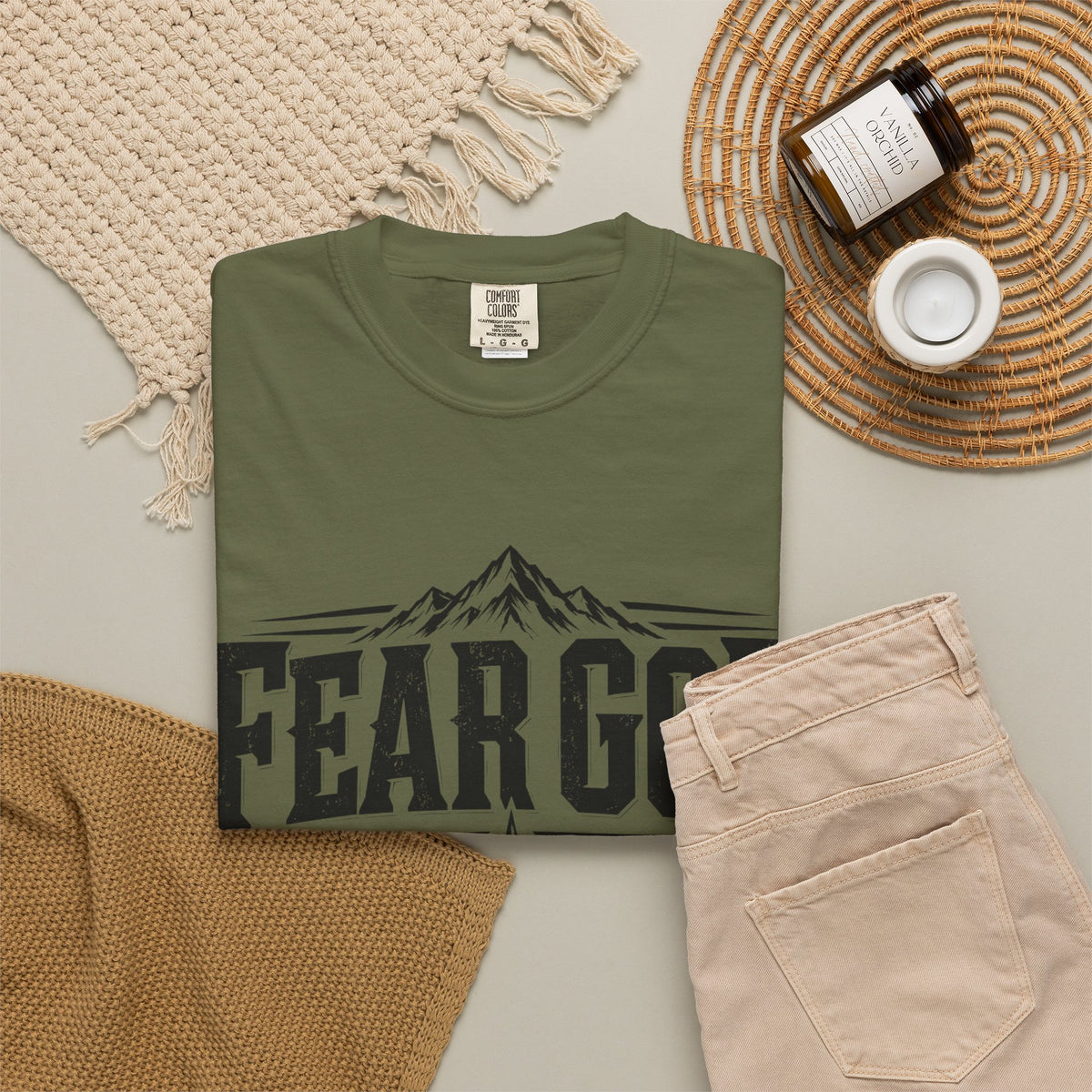 Fear God Walk Bold Mountain Graphic T-Shirt