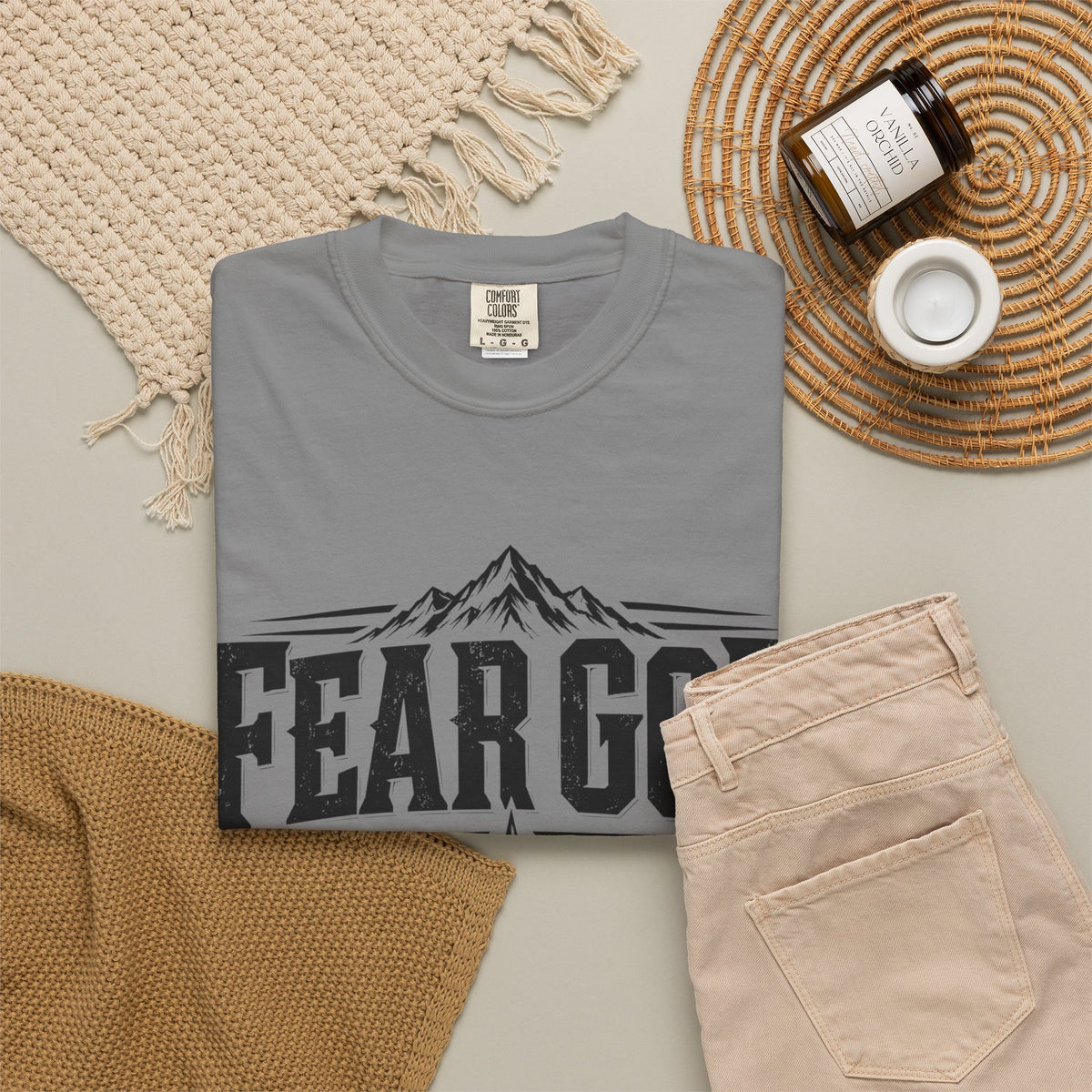 Fear God Walk Bold Mountain Graphic T-Shirt