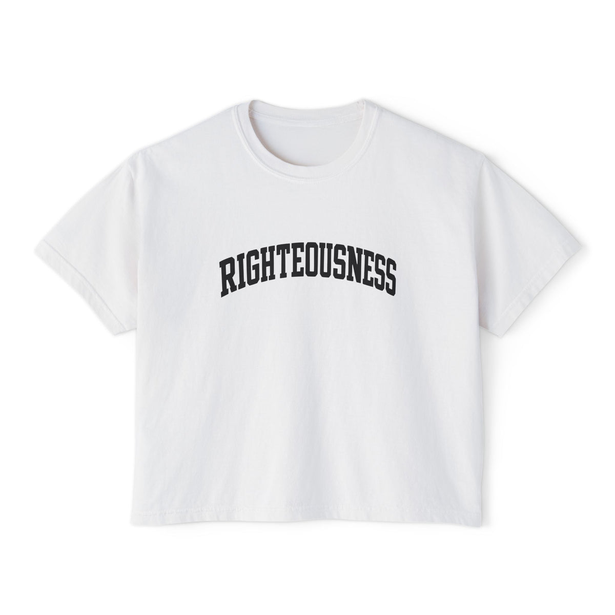 Righteousness | Women's Boxy Tee | Ephesians 6:14