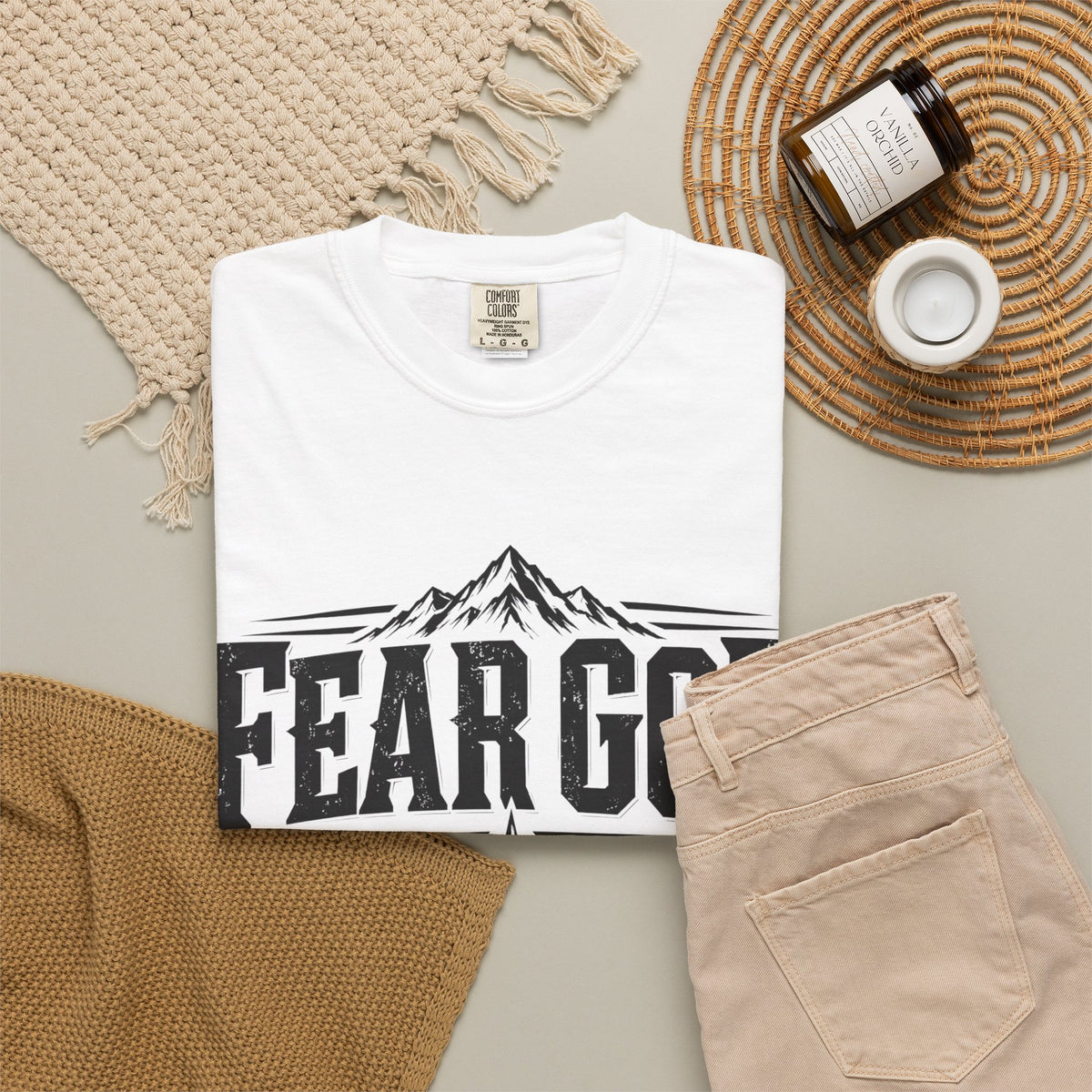 Fear God Walk Bold Mountain Graphic T-Shirt