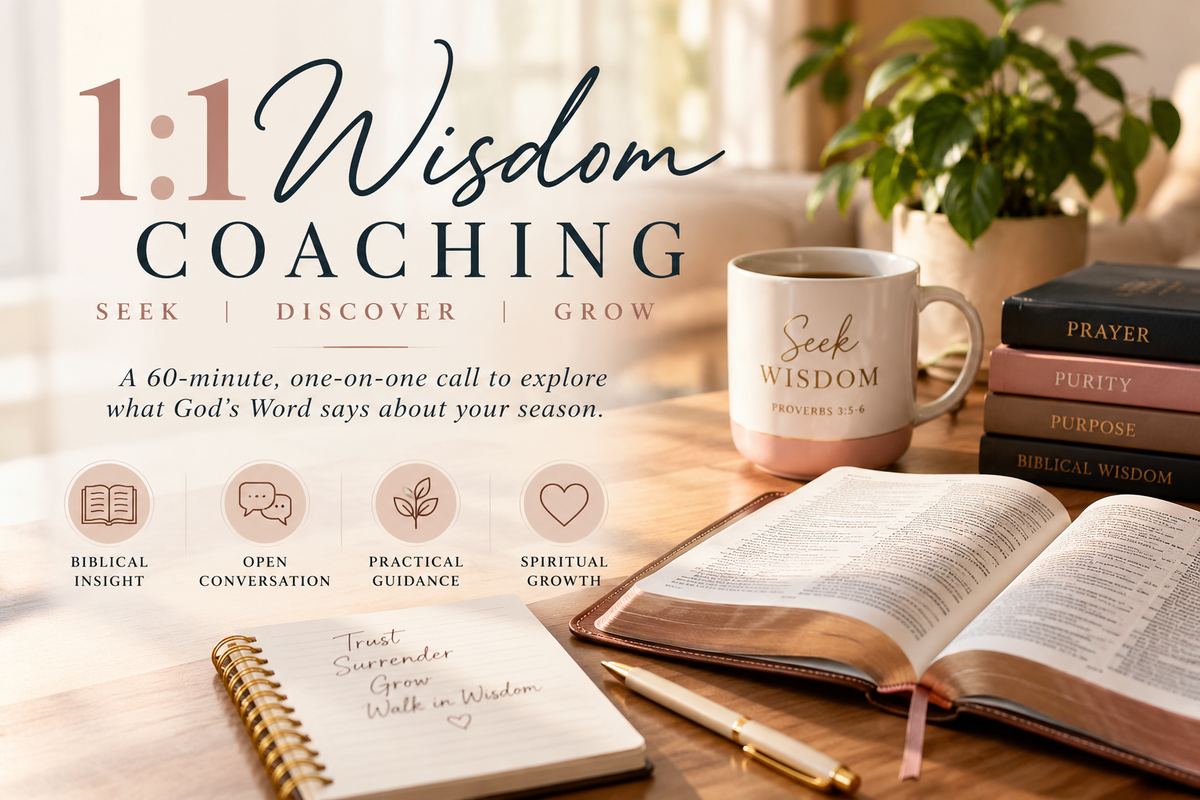 Wisdom 1:1 Coaching | 60-Minute Session