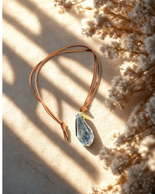 Bible Chrystal Teardrop Bookmark